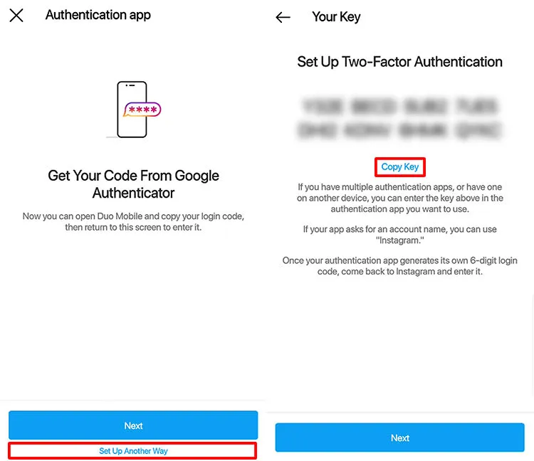 How to activate two-step authentication through Authentication App