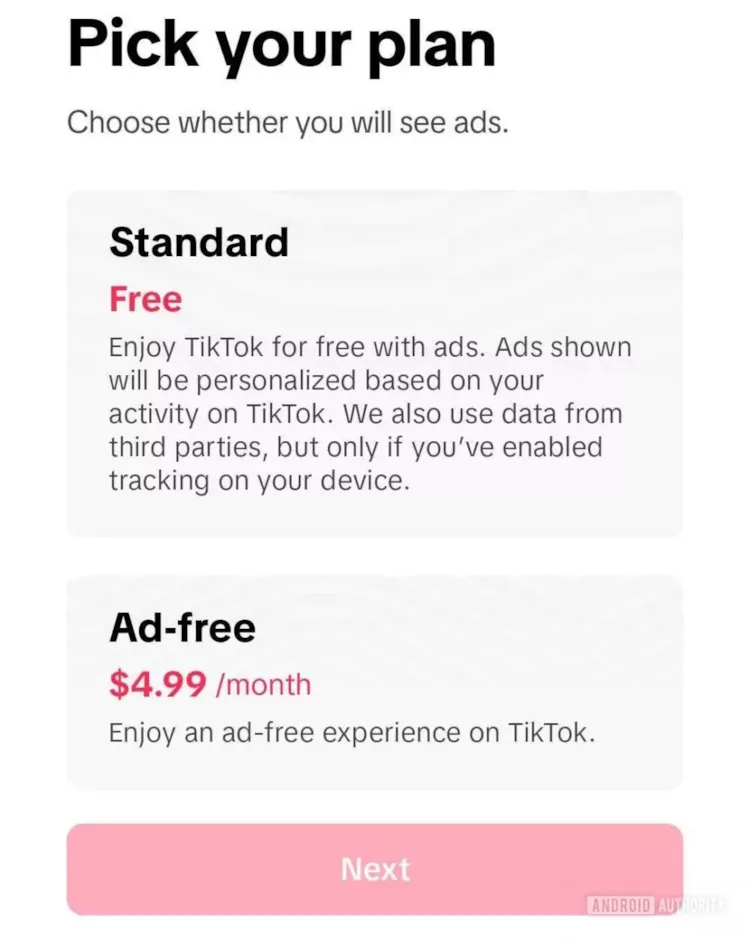 TikTok unveils monthly subscription service modeled after X