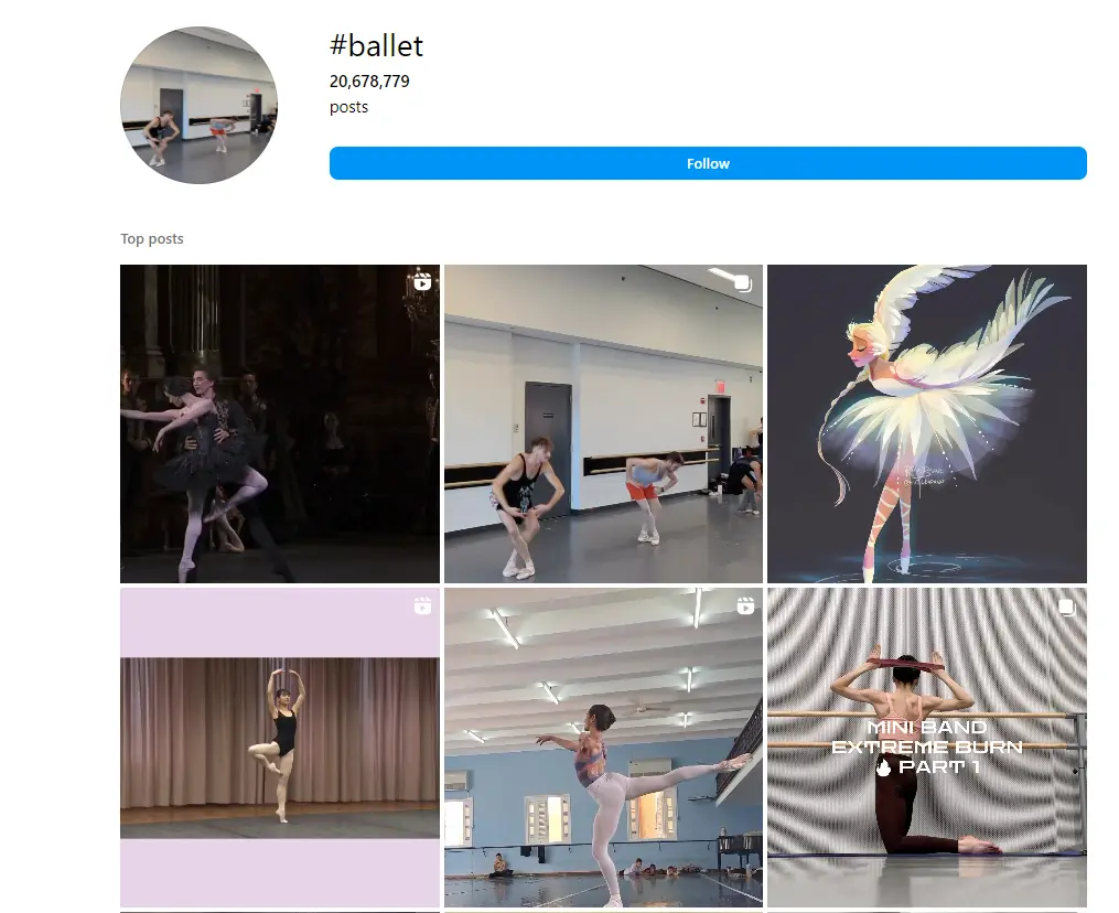 Dance Hashtags Ballet Hashtags 