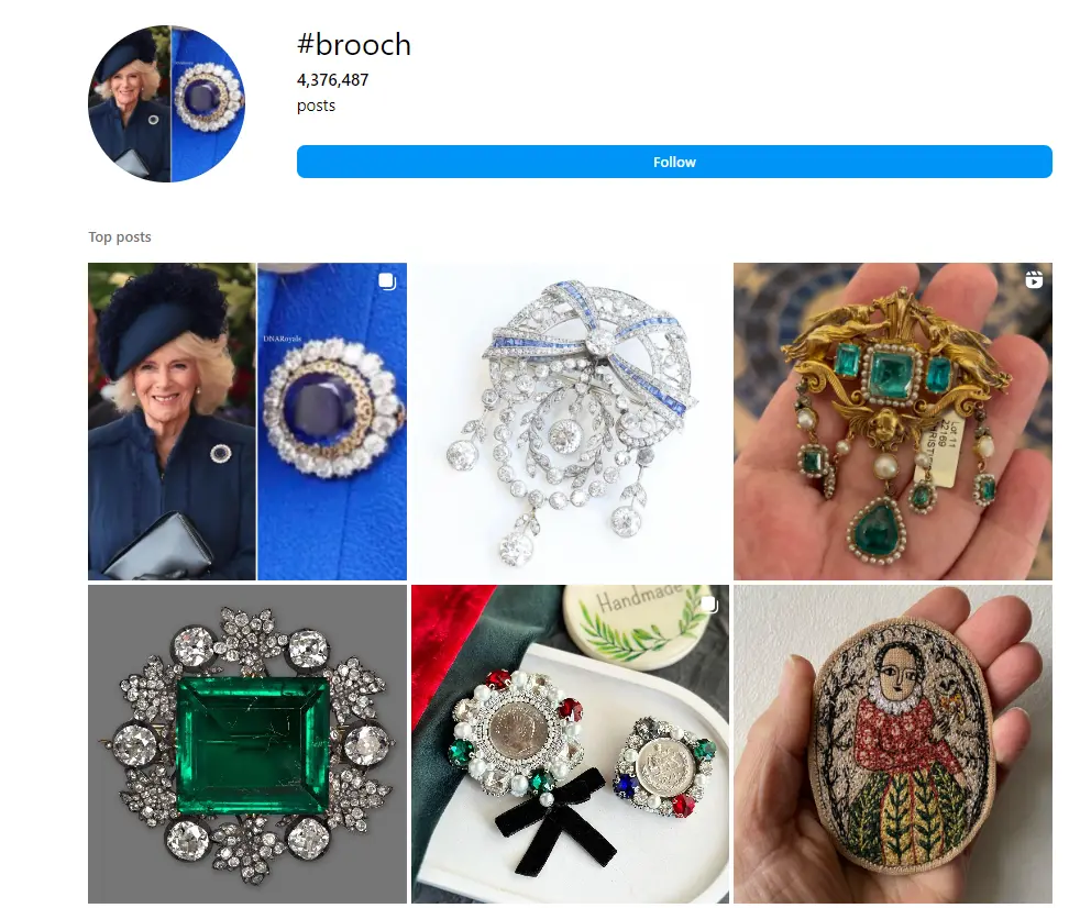 jewelry Hashtags Brooch Hashtags 